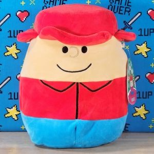Squishmallow Charlie Brown Peanuts 8" UltraSoft Stuffed Christmas Holiday Plush